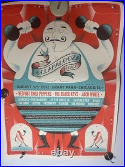 Lollapalooza 2012 Strong Man Poster