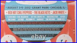 Lollapalooza 2012 Strong Man Poster, Chicago RHCP Black Keys Jack White 18x24