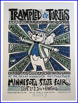 Lonny Unitus 2010 Trampled By Turtles, MN State Fair Concert Poster