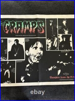 Lot(4) of Original The Cramps Promo/concert Posters(RARE)