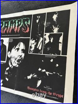 Lot(4) of Original The Cramps Promo/concert Posters(RARE)
