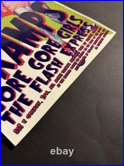 Lot(4) of Original The Cramps Promo/concert Posters(RARE)