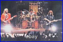 Lot Of 9 Original Vintage 80's RUSH Band Posters Live Concert 17x22 Geddy Lee