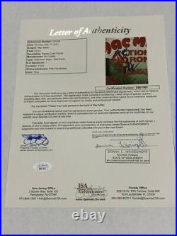 Mac Miller Signed Framed Matted 11x17 Concert Poster Proof Very Rare Jsa Loa