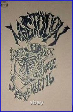 Mastodon Concert Poster Cincinnati 06 Tan Proof Ap Silkscreen Original
