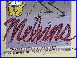 Melvins 2009 Tour Concert Poster Signed S/n Lithograph -chicago Double Door