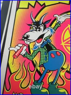 Melvins the Social Orlando 2004 Original Concert Poster Stainboy Cartoon
