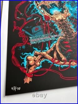 Metallica Band Concert Tour Poster Birmingham England October 30 2017 AP /70