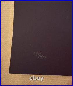 Metallica Concert Poster Austria 2024 Signed And Numbered