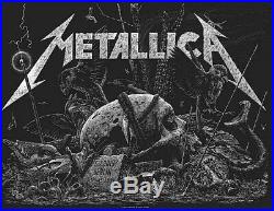 Metallica Concert Poster Berlin, Germany SE /350 Janta Island 7/6/2019 Limited