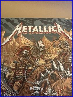 Metallica DENVER CO Ram Warrior NEW 6/29/25 Band Concert Tour POSTER # 30/900