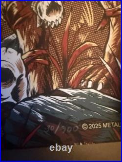 Metallica DENVER CO Ram Warrior NEW 6/29/25 Band Concert Tour POSTER # 30/900