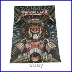 Metallica Las Vegas NV Poster 2018 Concert Rock Band Collectible Bederman Art