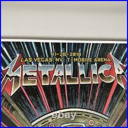 Metallica Las Vegas NV Poster 2018 Concert Rock Band Collectible Bederman Art