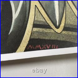 Metallica Las Vegas NV Poster 2018 Concert Rock Band Collectible Bederman Art