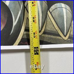 Metallica Las Vegas NV Poster 2018 Concert Rock Band Collectible Bederman Art