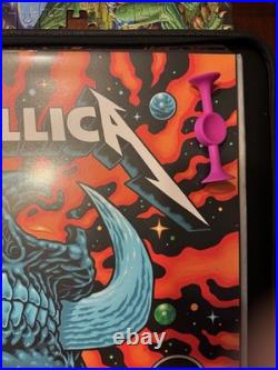 Metallica Santiago Chile Concert Poster 2022