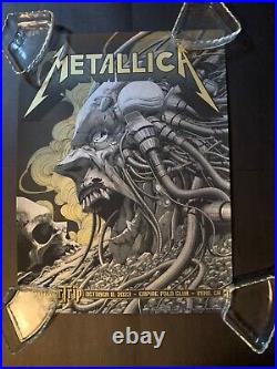 Metallica concert poster power trip 2023 546/700