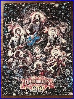 Miles Tsang Foo Fighters Toronto Concert Poster 7/12/2018