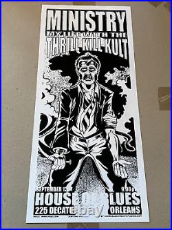 Ministry 2004 House of Blues New Orleans Original Concert Poster