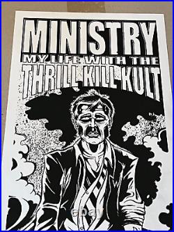 Ministry 2004 House of Blues New Orleans Original Concert Poster