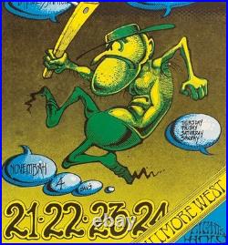 Moody Blues Concert Poster Fillmore West 1968 Rick Griffin Alton Kelley BG-146