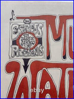 Muddy Waters EGRESS Concert Poster, 1973 Shankaruk