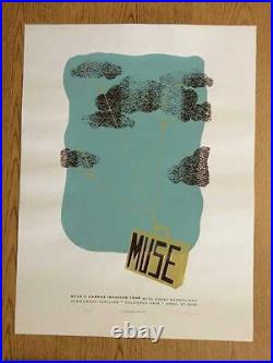 Muse Columbus Ohio 2005 Concert Poster Silkscreen Original