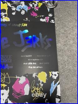 NEW Circle Jerks SIGNED FOIL 45 Years of Group S3X Punk Band Concert Tour POSTER