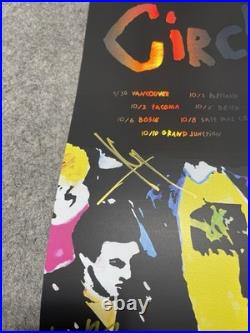 NEW Circle Jerks SIGNED FOIL 45 Years of Group S3X Punk Band Concert Tour POSTER