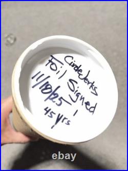 NEW Circle Jerks SIGNED FOIL 45 Years of Group S3X Punk Band Concert Tour POSTER