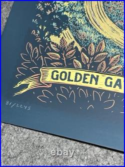 NEW Grateful Dead & Co 8/2/2025 FOIL Concert POSTER # 81/2245 Golden Gate Park
