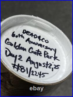 NEW Grateful Dead & Co 8/2/2025 FOIL Concert POSTER # 81/2245 Golden Gate Park