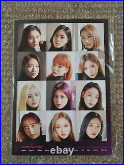 New Loona Loonaverse Concert Official Mini Poster Full Set