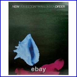 New Order 1987 Dusseldorf/Paris/London Concert Poster (UK)