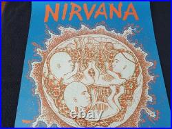 Nirvana Poster- Oakland Coliseum CA- 31st December 1993-2nd Edition-MINT BGP90