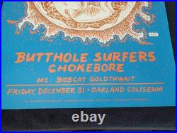 Nirvana Poster- Oakland Coliseum CA- 31st December 1993-2nd Edition-MINT BGP90