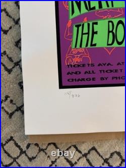 Nirvana Silkscreen 10th Anniversary Concert Poster Lee Bolton Signed/Numbered