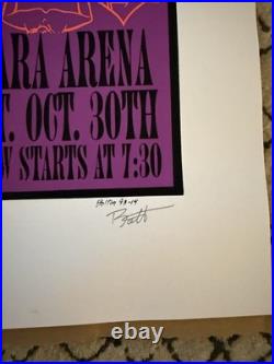 Nirvana Silkscreen 10th Anniversary Concert Poster Lee Bolton Signed/Numbered