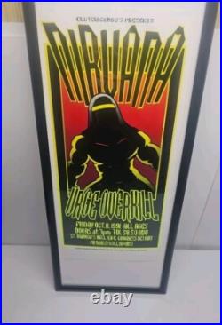 Nirvana St. Andrew's Hall Detroit 1991 Original Concert Poster By Kevin Sykes