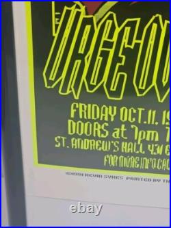 Nirvana St. Andrew's Hall Detroit 1991 Original Concert Poster By Kevin Sykes