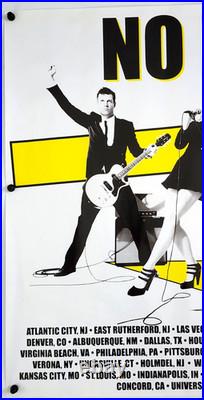 No Doubt Concert Poster 2009 Summer Tour RARE 24x32