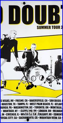 No Doubt Concert Poster 2009 Summer Tour RARE 24x32