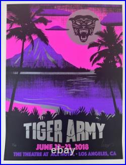 ORIGINALTIGER ARMY CONCERT POSTER signed & numbered