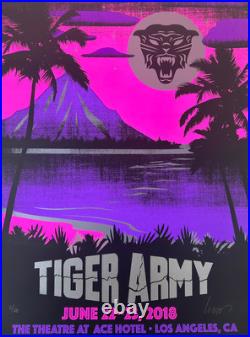 ORIGINALTIGER ARMY CONCERT POSTER signed & numbered