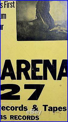 OZZY OSBOURNE 1981 First Solo Concert Poster Long Beach CA, USA Rare Original