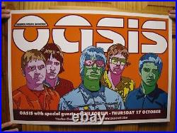 Oasis Poster Concert Then Forum October 17