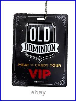 Old Dominion Meat & Candy VIP Concert Poster with VIP Pass 2016 Rome, GA