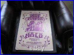 Original 1972 Deep Purple concert poster Salem, OR, Armory