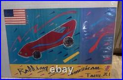 Original 1981 Rolling Stones American Tour Concert Poster